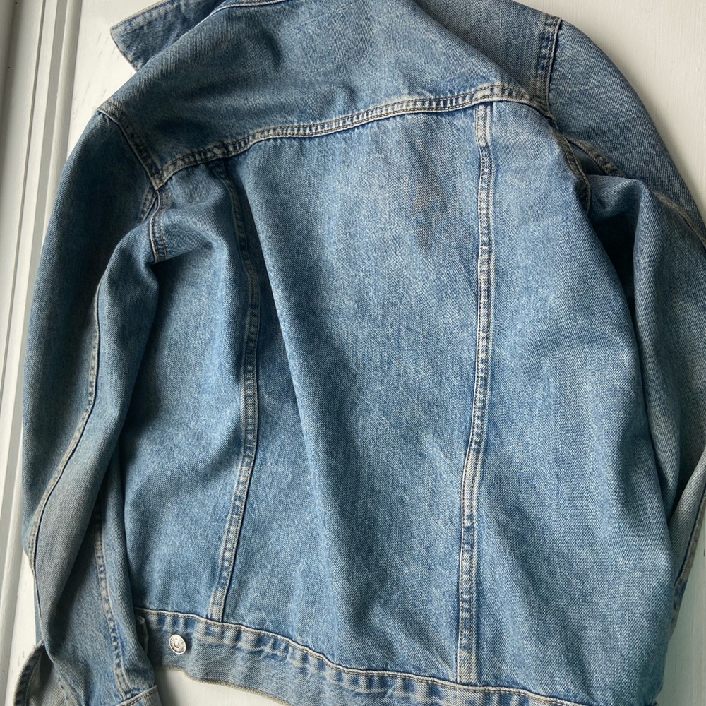 Relaxed denim jacket - Picture 3 of 4